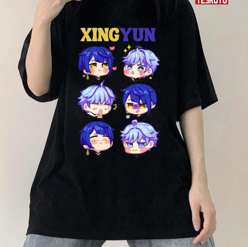 Chibi Xingyun And Chongyun Funny Collage Unisex Sweatshirt