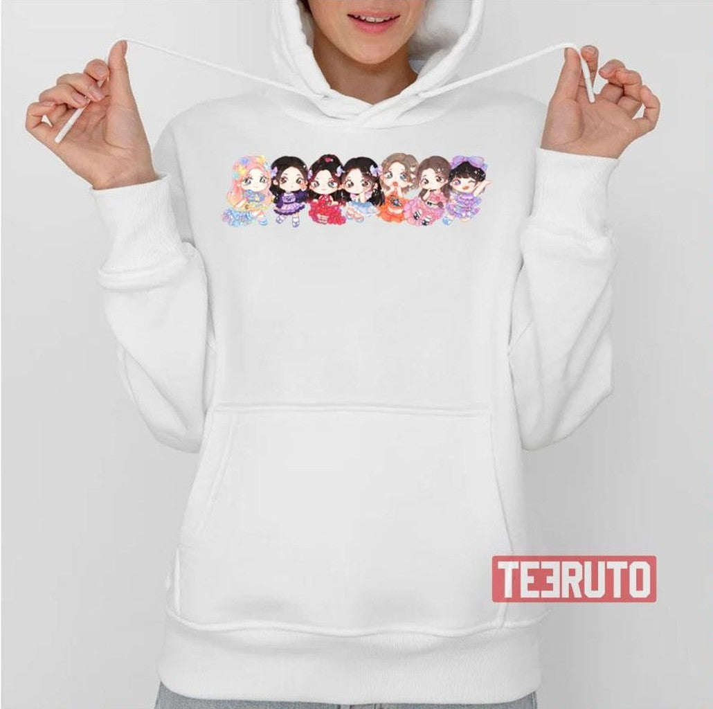 Chibi Members Nmixx Band Unisex Sweatshirt