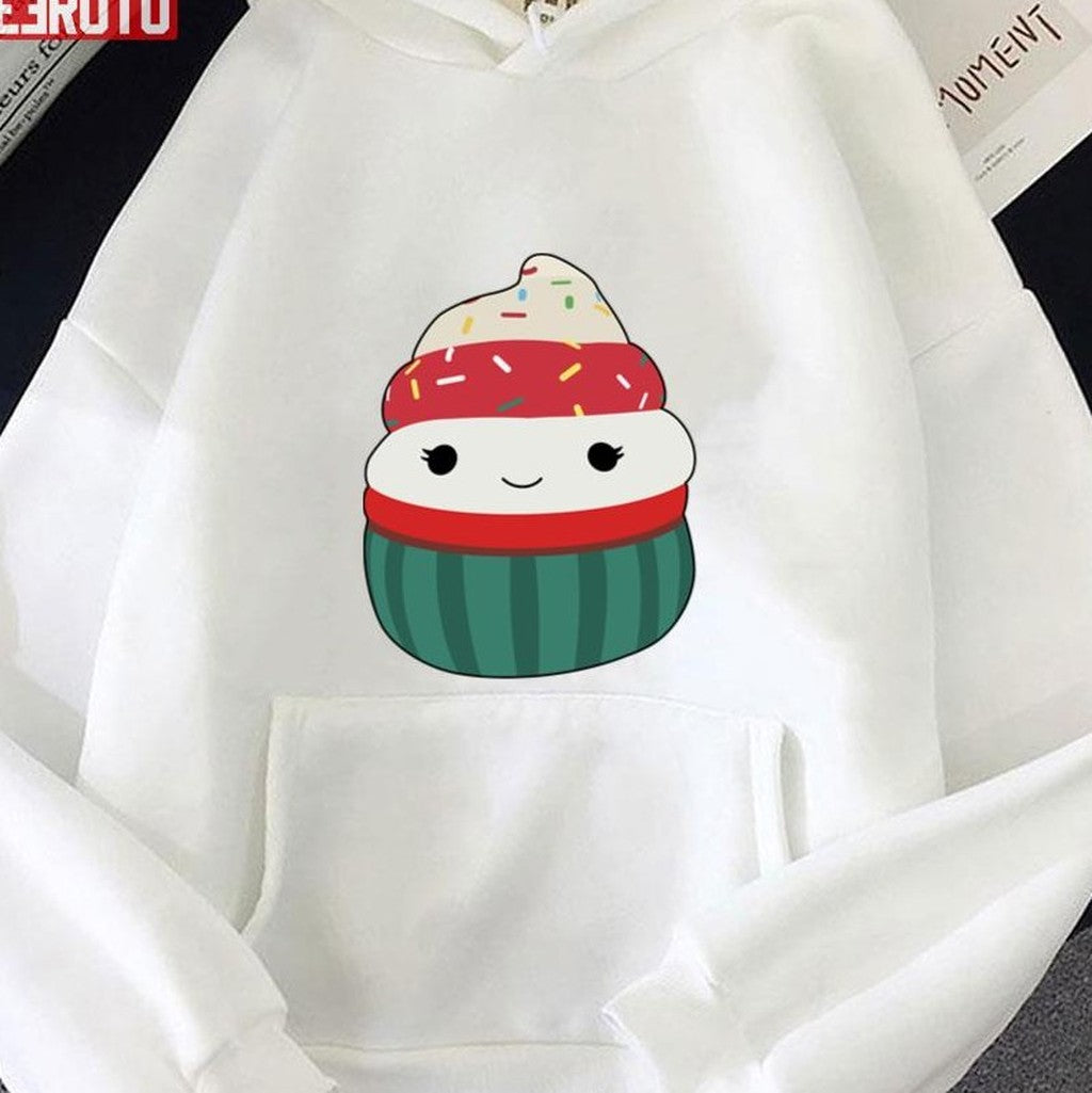 Chandra The Christmas Cupcake Squishmallow Unisex Sweatshirt