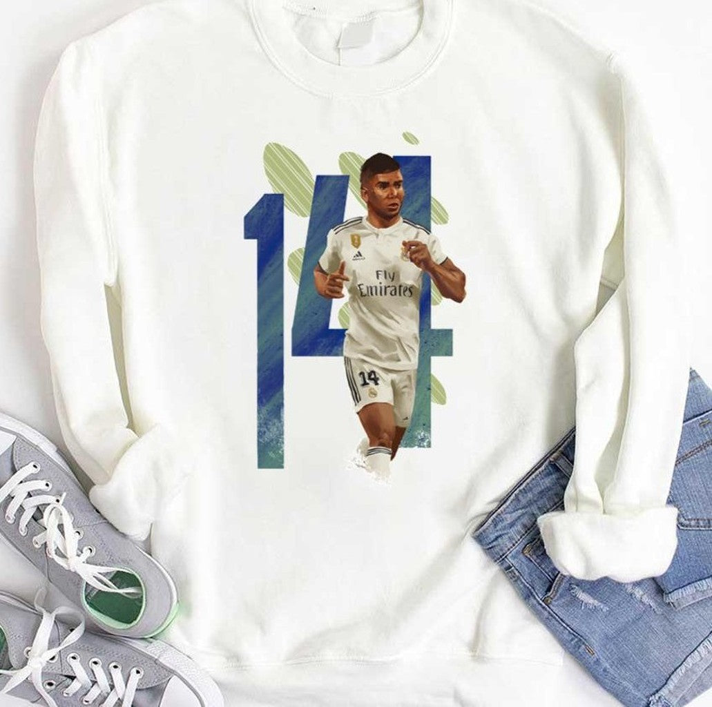 Casemiro Brazilian Football Player Unisex Hoodie
