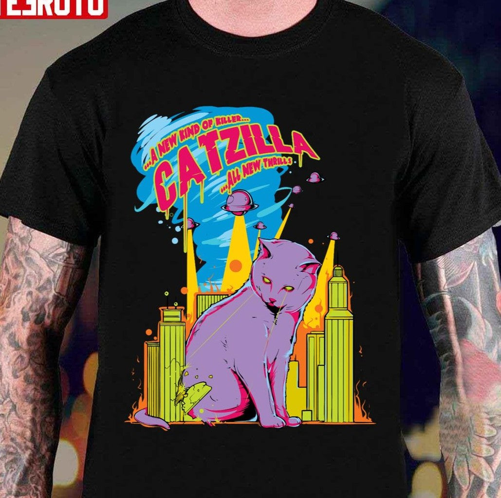 Catzilla All New Thrills Unisex T-Shirt