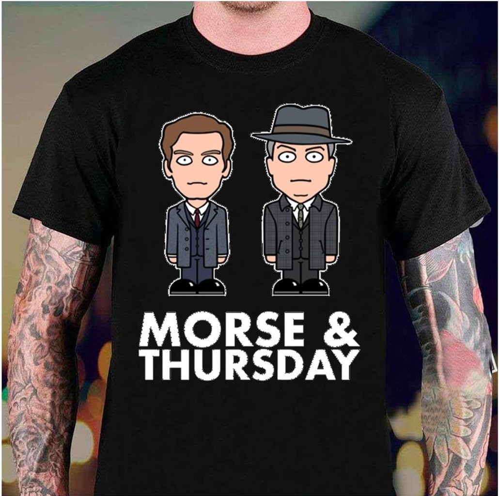 Chibi Inspector Morse And Fred Endeavour Unisex Sweatshirt