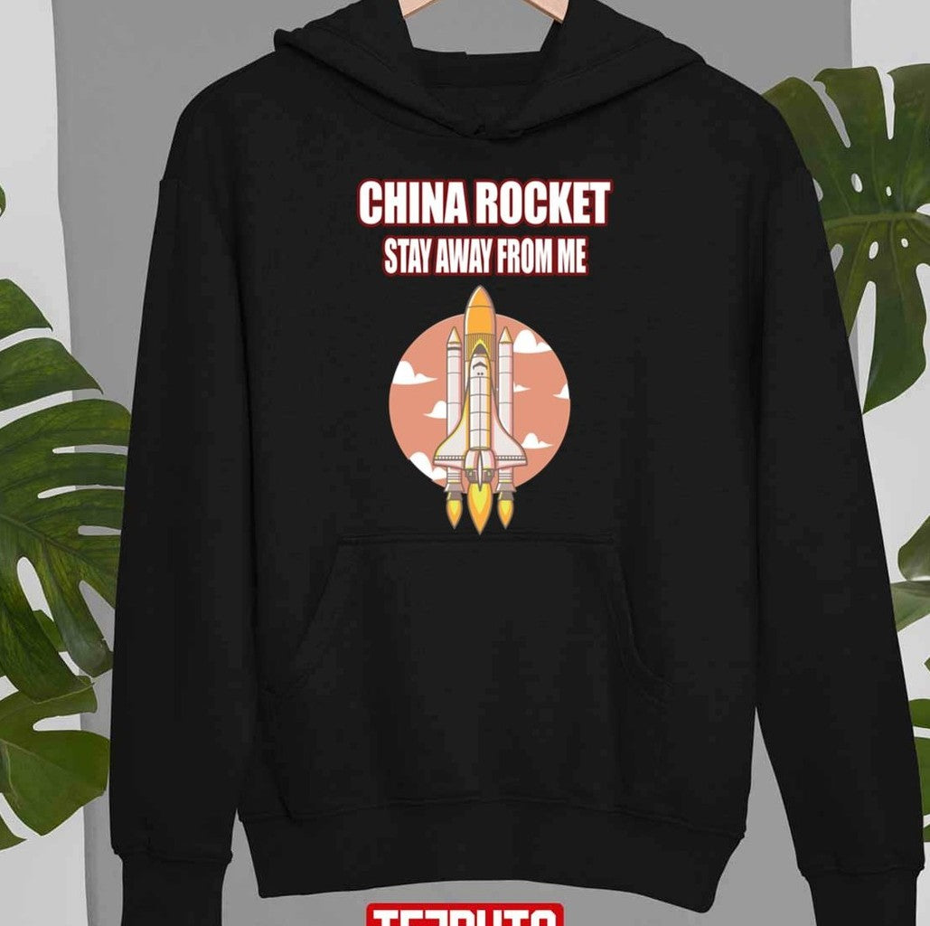 China Rocket Stay Away From Me Unisex T-Shirt