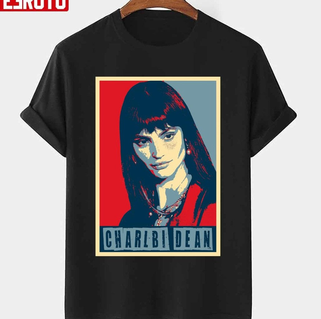 Charlbi Dean Hope Art Unisex T-shirt