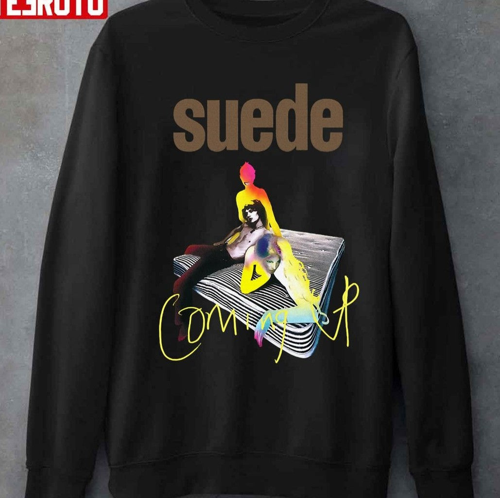 Caming Up Suede Unisex Sweatshirt