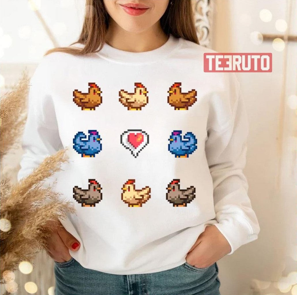 Chickens Stardew Valley Unisex T-Shirt