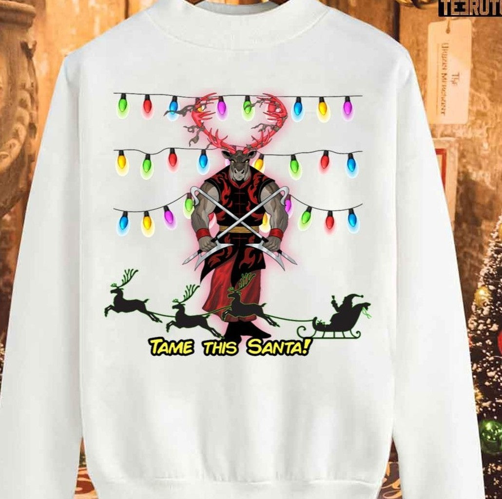 Caribwu Shu Tame This Santa Unisex Sweatshirt