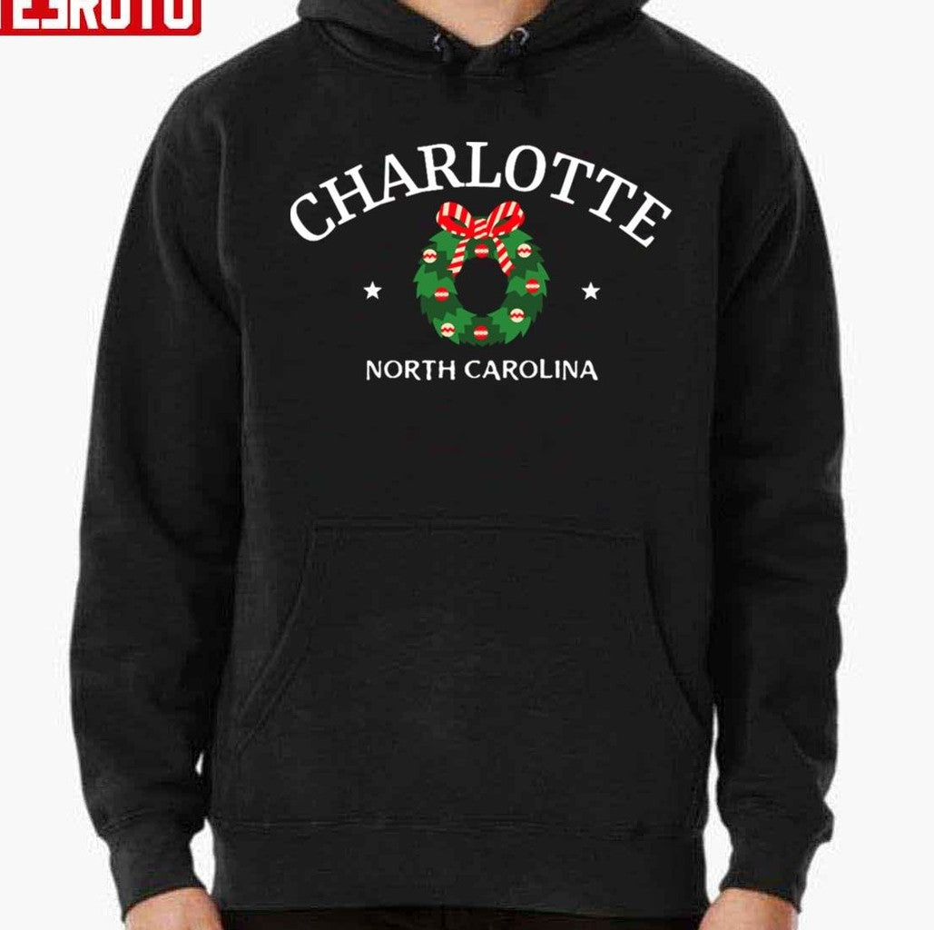 Charlotte North Carolina Christmas Unisex T-Shirt