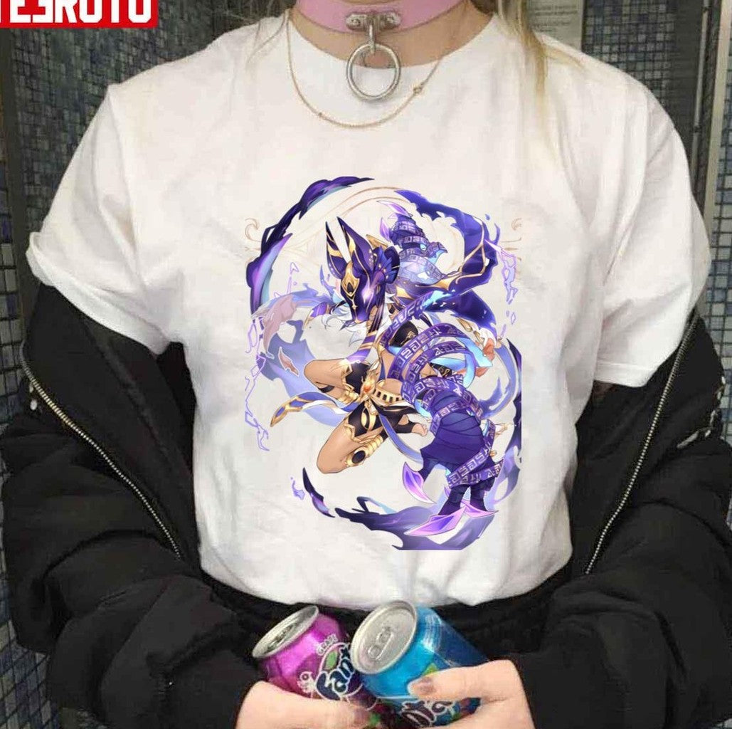 Character Genshin Impact Cyno Unisex T-shirt
