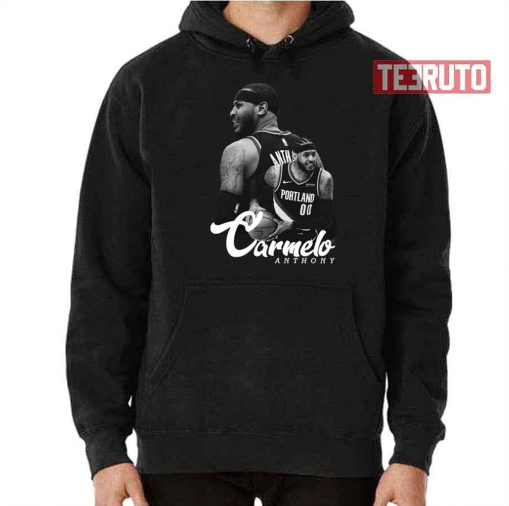 Carmelo A Portland Black And White Carmelo Anthony Unisex T-Shirt