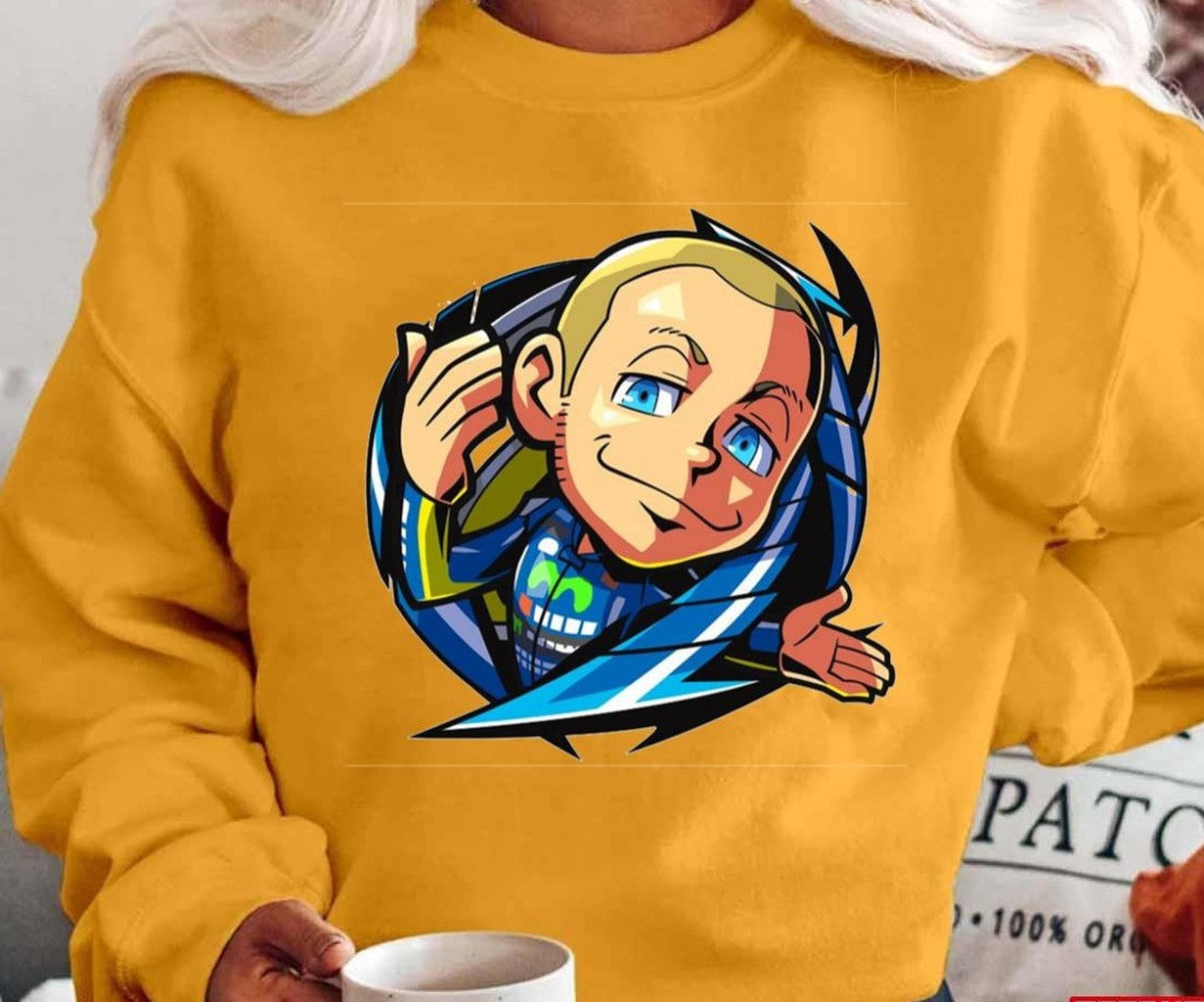 Chibi The Legend Valentino Rossi Motorsport Unisex T-Shirt
