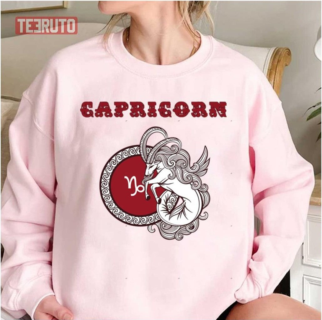 Capricorn December 22nd To January 19th Zodiac Sign Unisex Sweatshirt