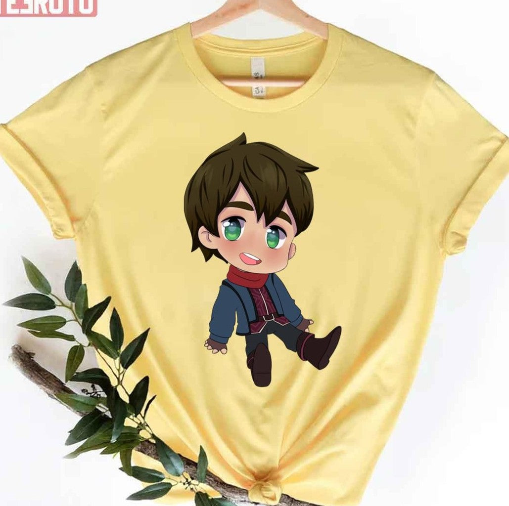 Callum The Dragon Prince Chibi Design Unisex T-Shirt