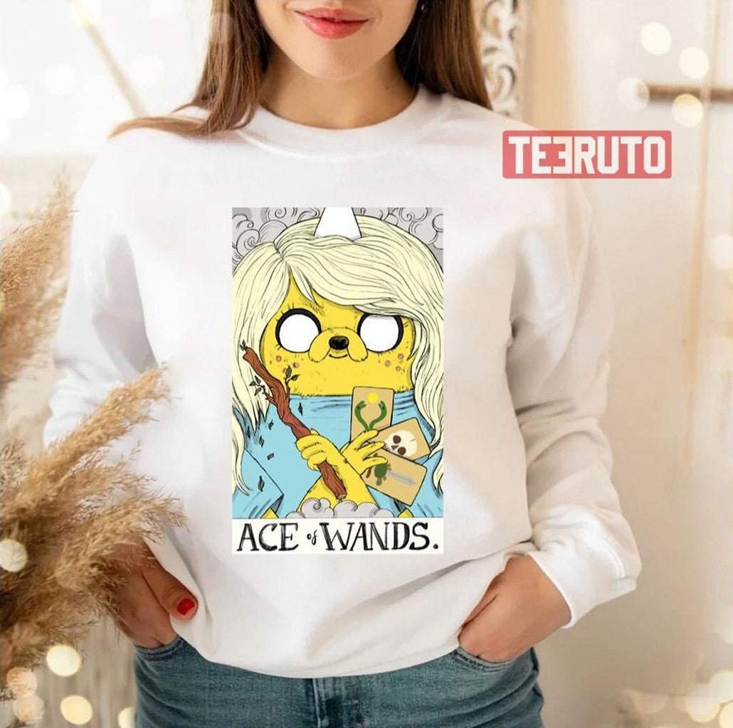 Charlie As Ace Of Wands Tarot Unisex Sweatshirt