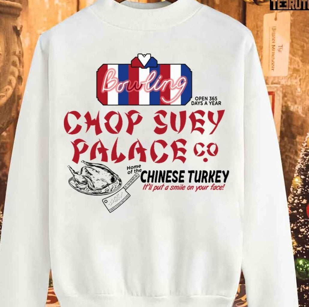 Chop Suey Palace Christmas Unisex Sweatshirt