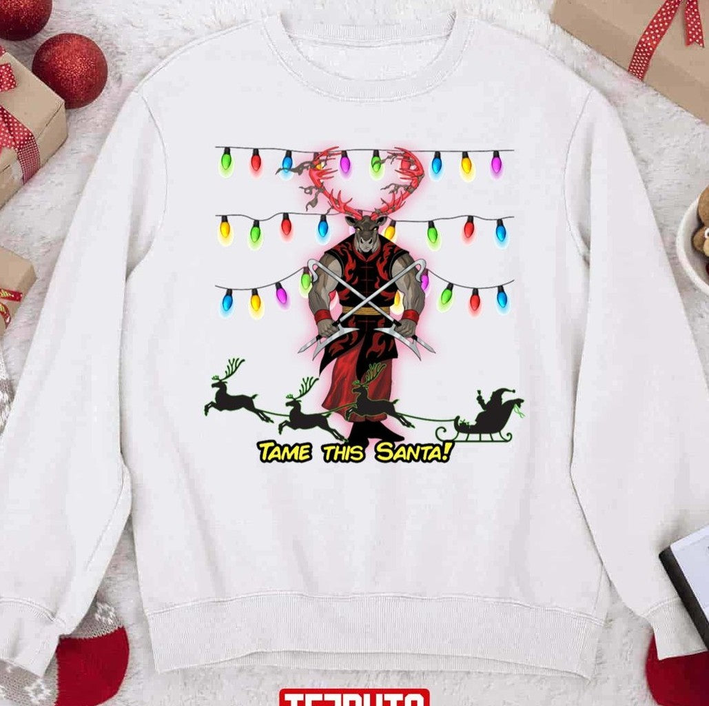 Caribwu Shu Tame This Santa Unisex Sweatshirt
