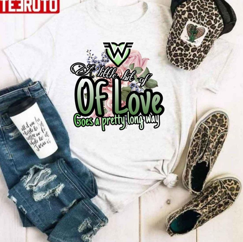 A Little Bit Of Love Goes A Pretty Long Way Weezer Band Unisex Hoodie