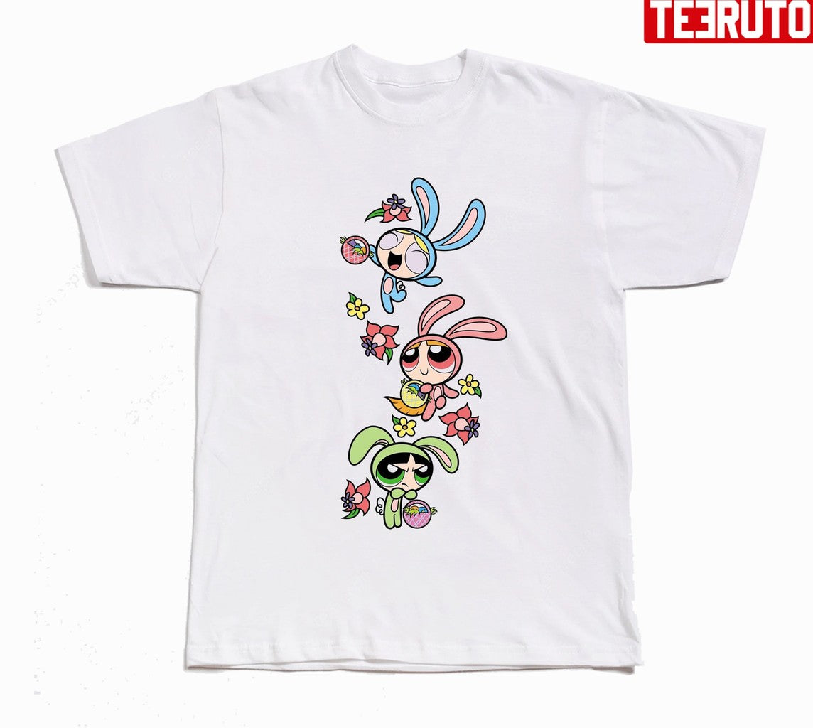 Cartoon Design Holiday Powerpuff Girls Unisex T-Shirt