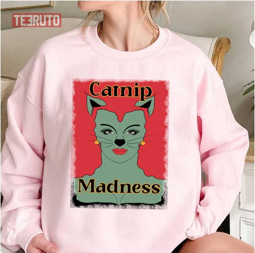 Catnip Madness Redheaded Beauty Unisex T-Shirt