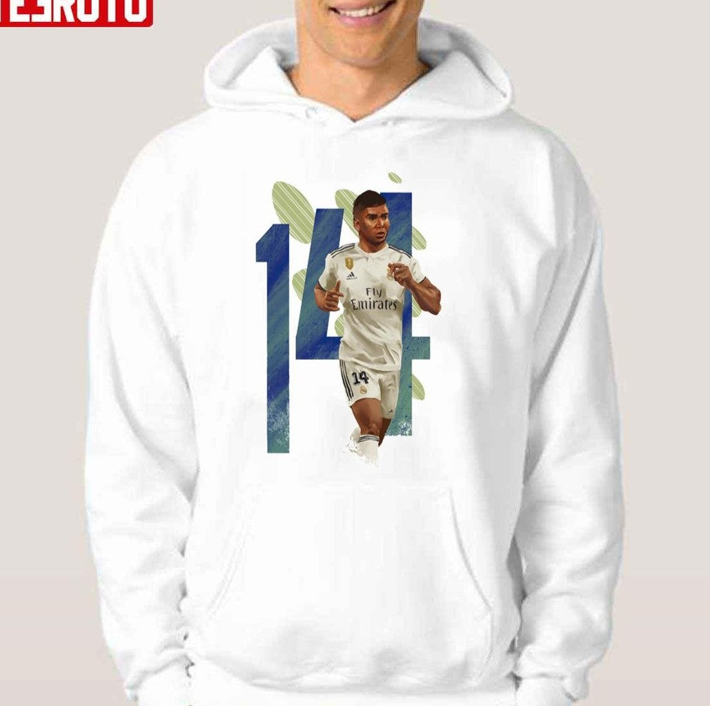 Casemiro Brazilian Football Player Unisex Hoodie