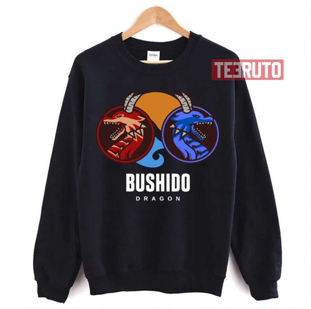 Bushido Dragon Double Dragon Unisex Sweatshirt