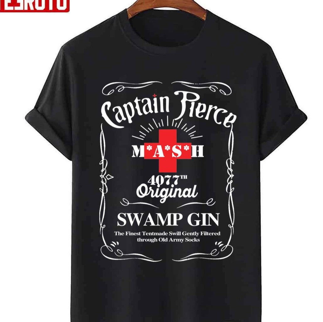 Captain Pierce Mash 4077 Original Swamp Gin MASH Series Unisex Sweatshirt