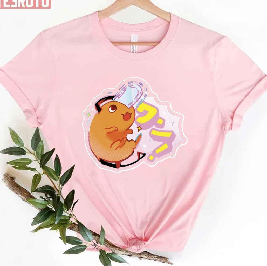 Chibi Pochita Chainsaw Man Anime Unisex T-Shirt Unisex T-Shirt