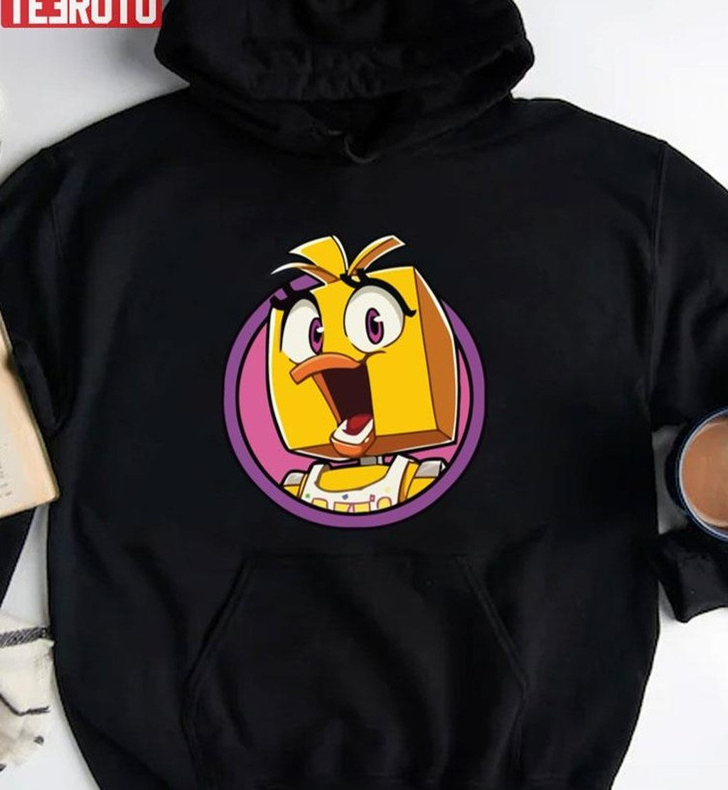 Chicka Five Nights At Freddy's Cartoon Art Unisex T-Shirt