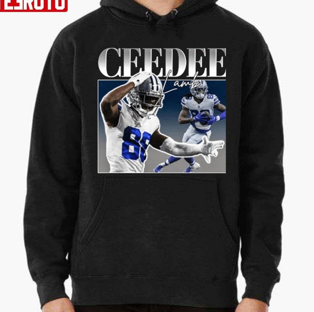Ceedee Lamb Retro Portrait Dallas Football Unisex T-Shirt