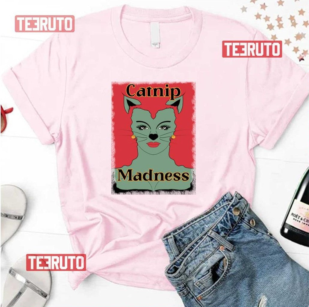Catnip Madness Redheaded Beauty Unisex T-Shirt