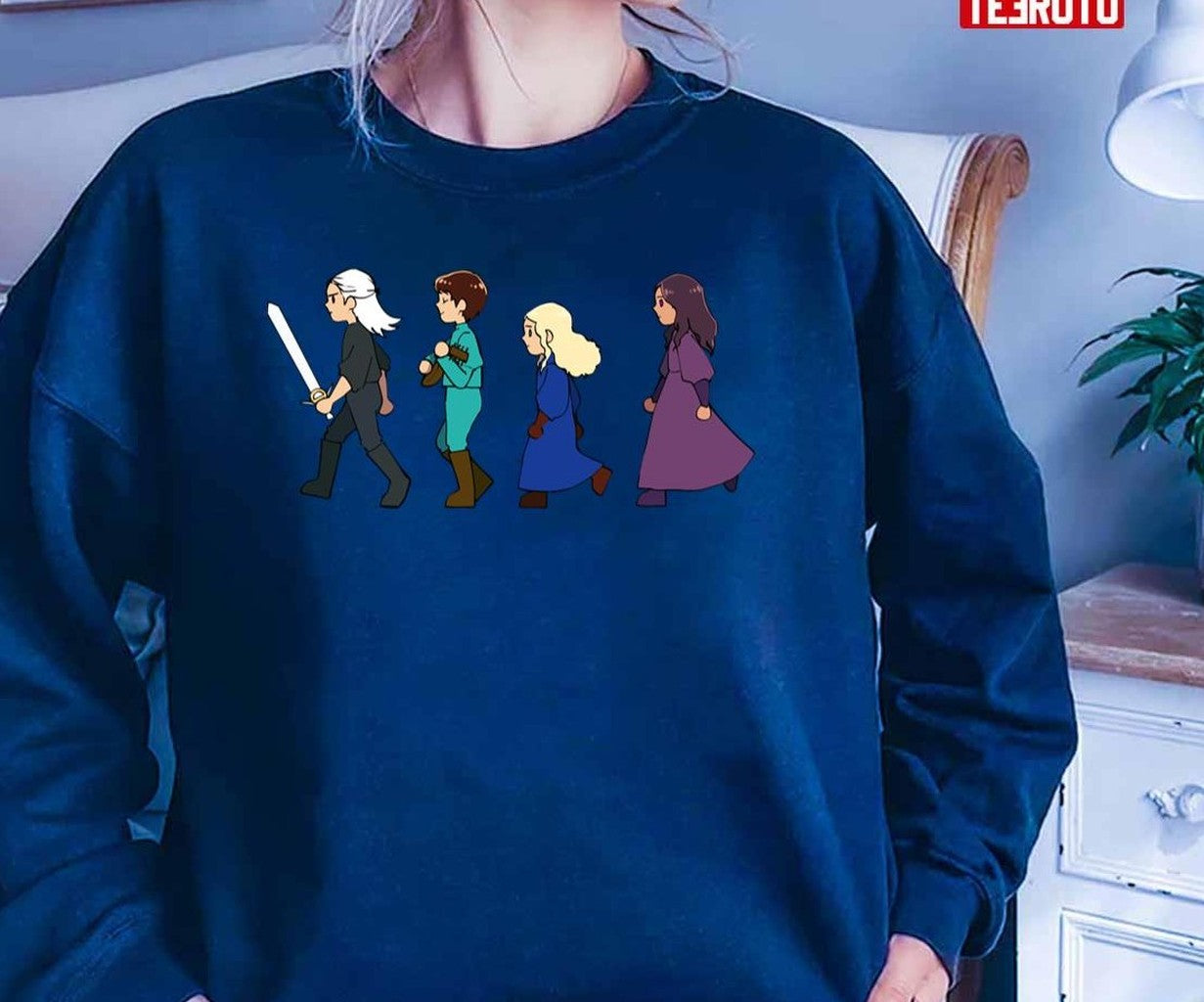 Chibi Witcher Fam Funny Unisex T-Shirt