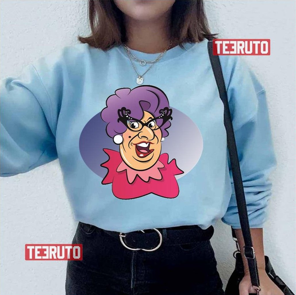 Cartoon Design Dame Edna Everage Unisex T-Shirt