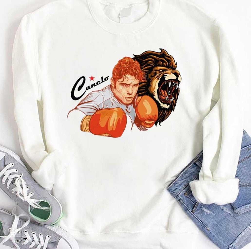 Canelo Alvarez Heart Of A Lion Corazon De Leon 4 Division Champion Unisex T-Shirt