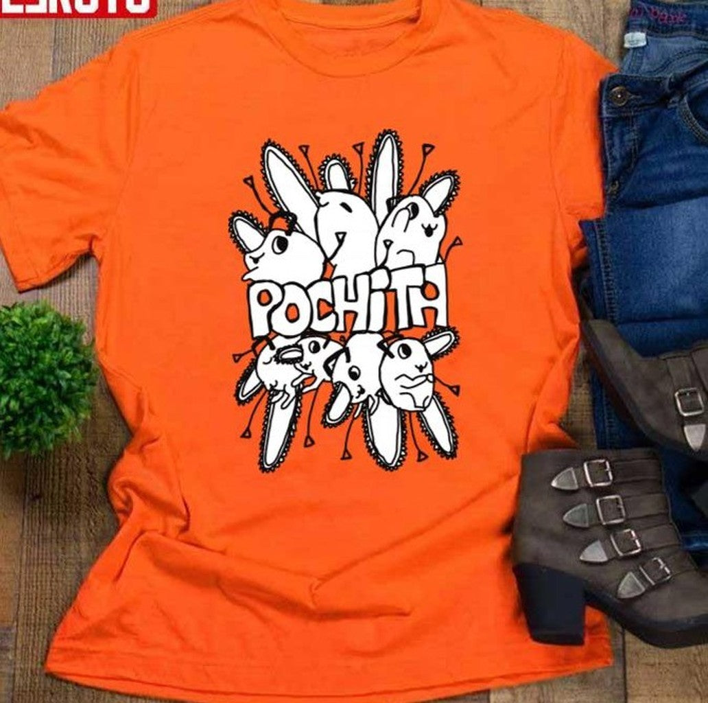 Chainsaw Man Pochita Black And White Cute Doodle Art Unisex Sweatshirt