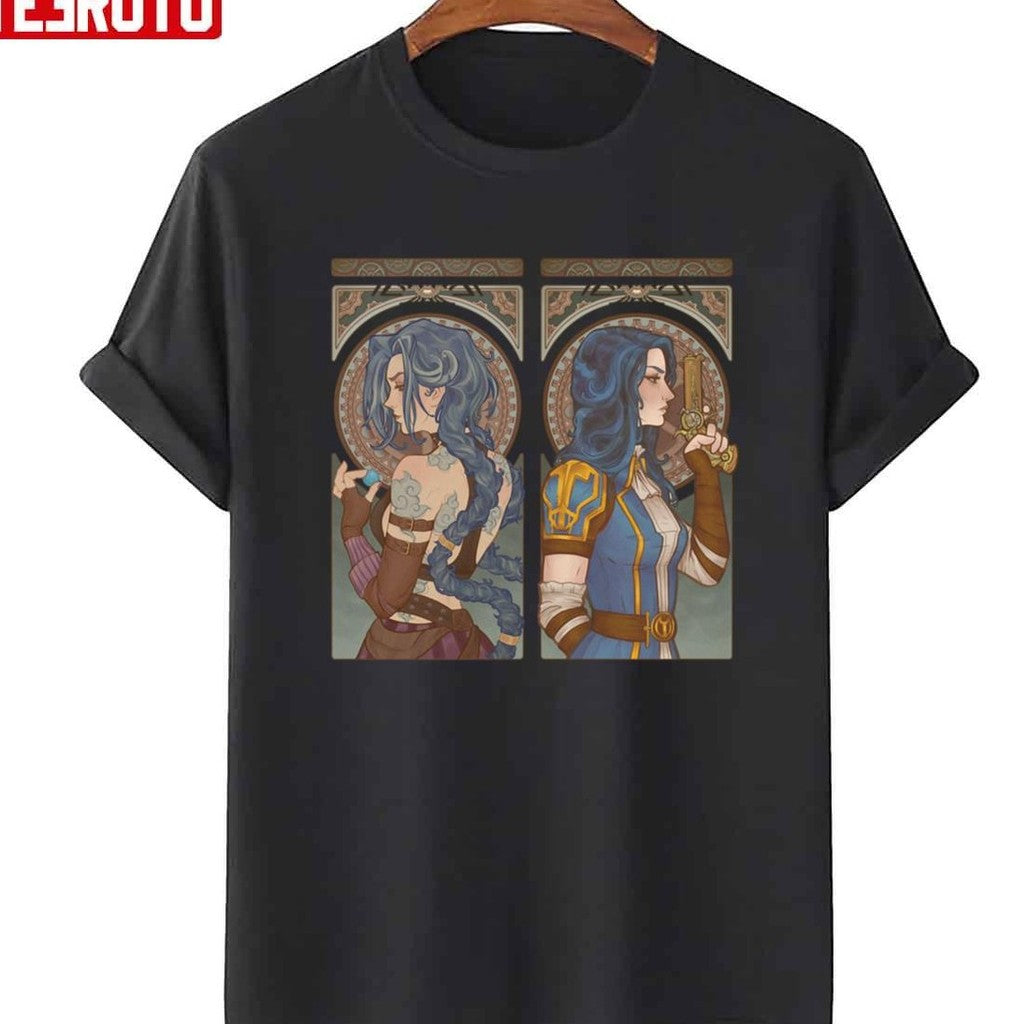 Caitlyn And Jinx League of Legends Unisex T-Shirt
