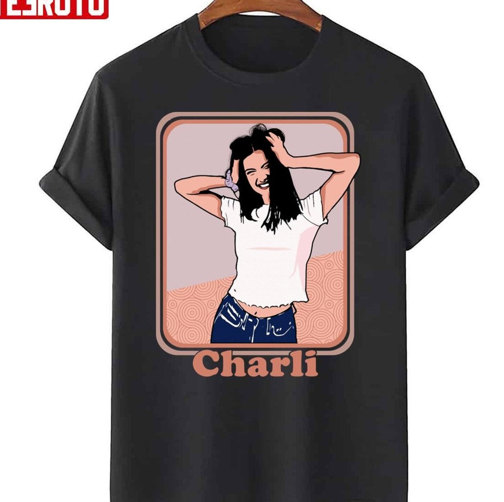 Charli Leaked Tik Tok Creator Fanart Unisex T-Shirt