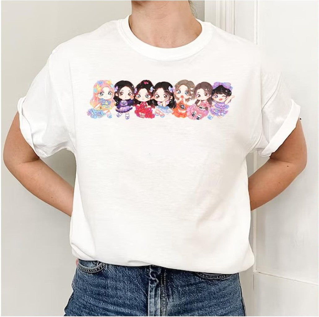 Chibi Members Nmixx Band Unisex Sweatshirt