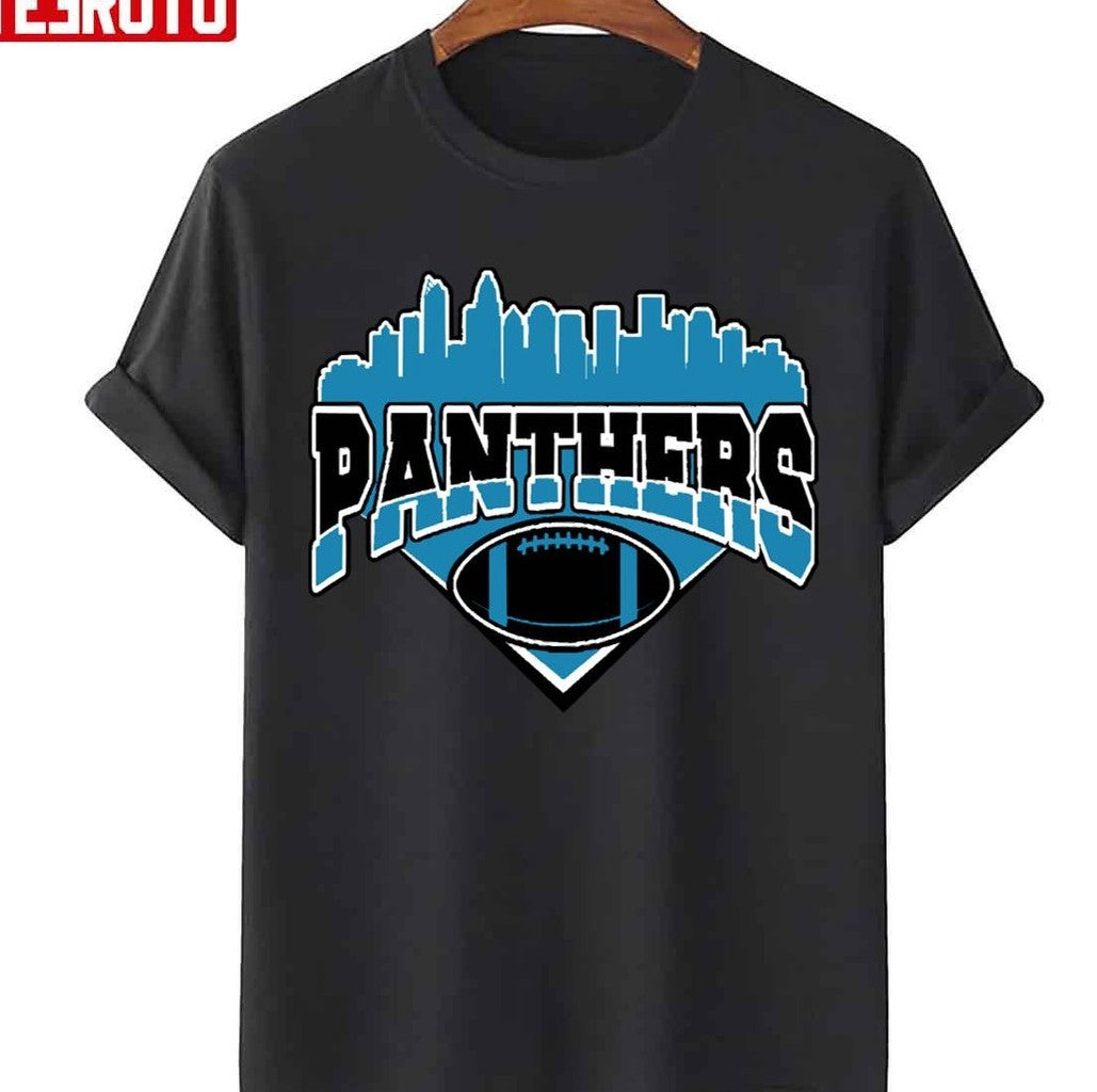 Carolina Panthers Football Skyline Unisex Sweatshirt