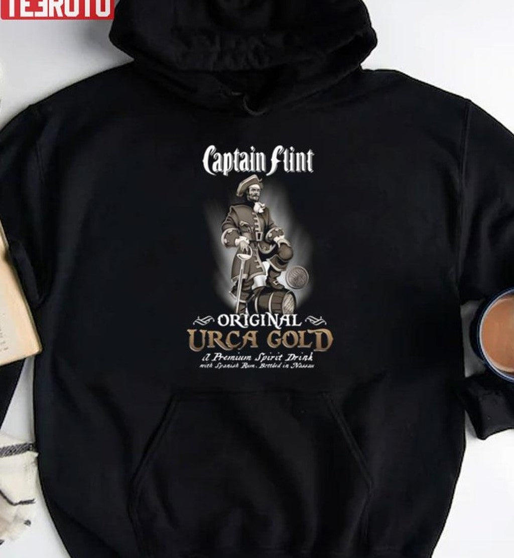 Captain Flint Rum Graphic Unisex T-Shirt