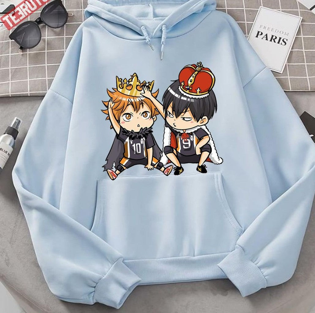 Chibi Haikyuu Anime Shoyo Tobio Unisex Hoodie