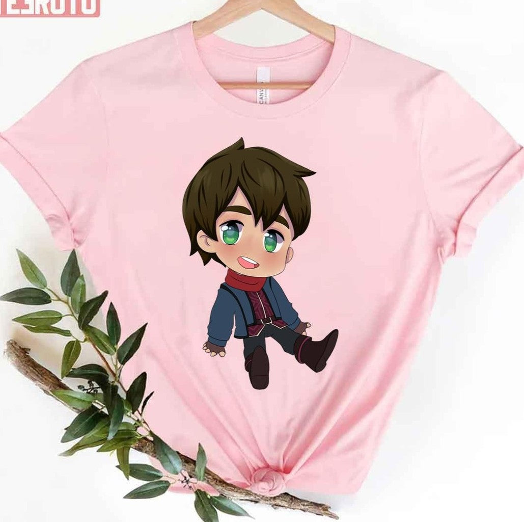 Callum The Dragon Prince Chibi Design Unisex T-Shirt