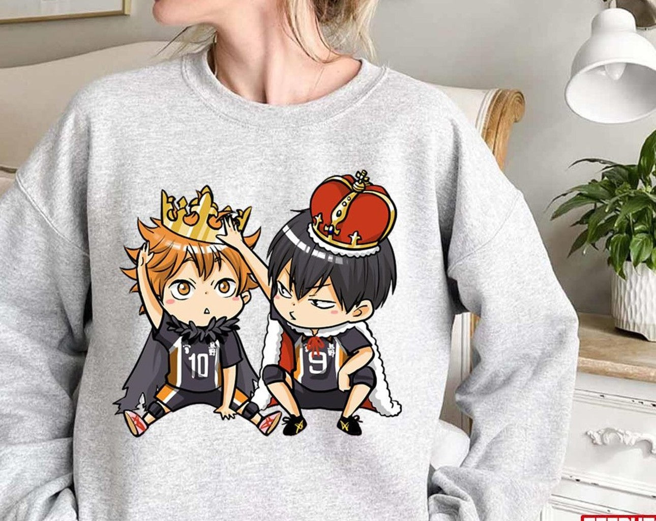 Chibi Haikyuu Anime Shoyo Tobio Unisex Hoodie