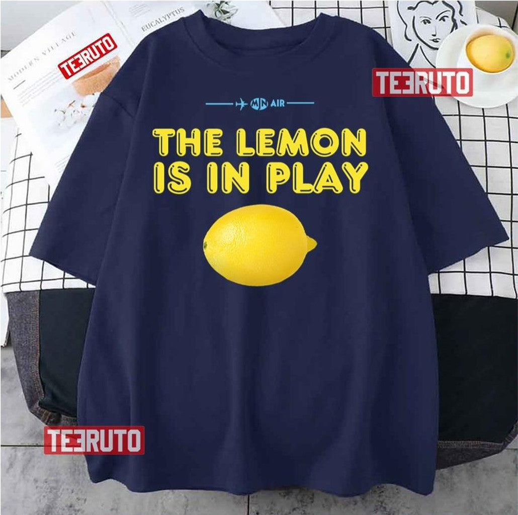 Cabin Pressure The Travelling Lemon Is In Play Unisex T-Shirt