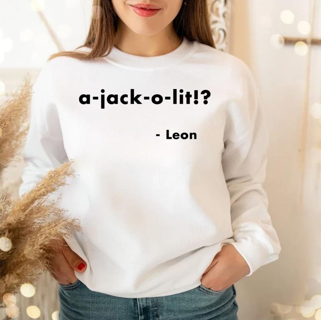 A Jack O Lit Leon Curb Your Enthusiasm Unisex Sweatshirt