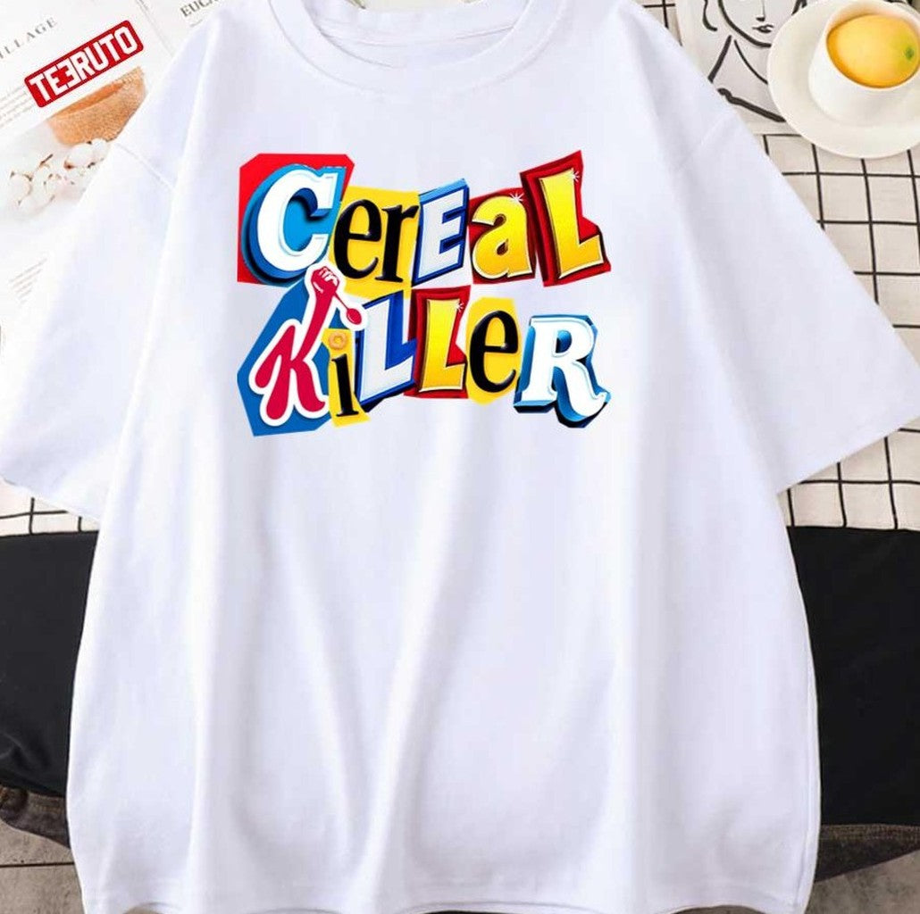 Cereal Killer Ransom Note Unisex T-Shirt