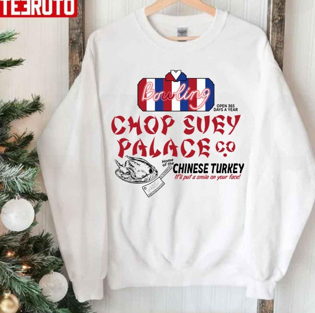 Chop Suey Palace Christmas Unisex Sweatshirt