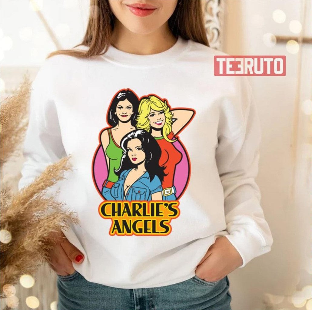 Cartoon Design Charlie's Angels Unisex Sweatshirt