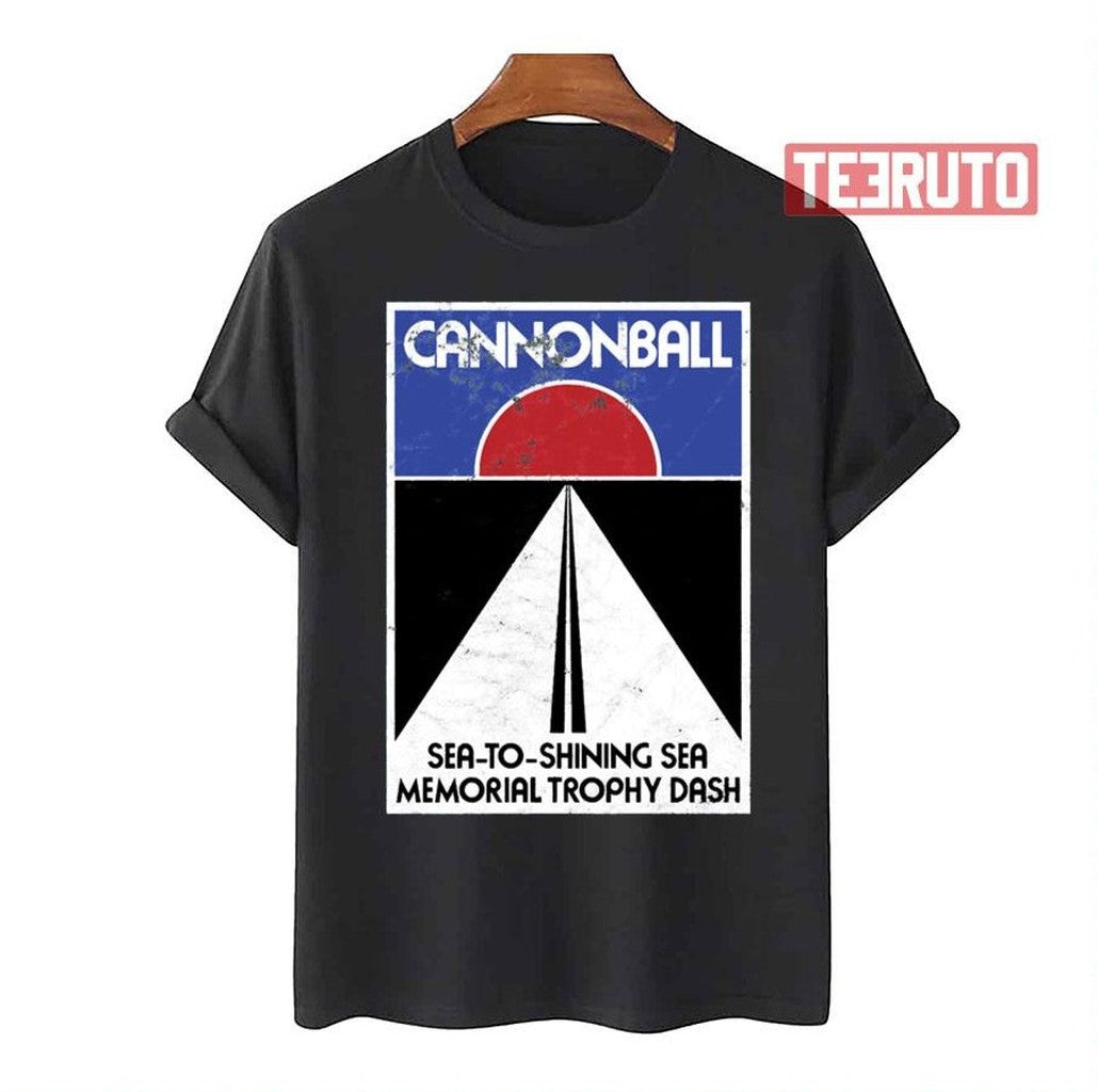 Cannonball Run Distressed Active Unisex T-Shirt