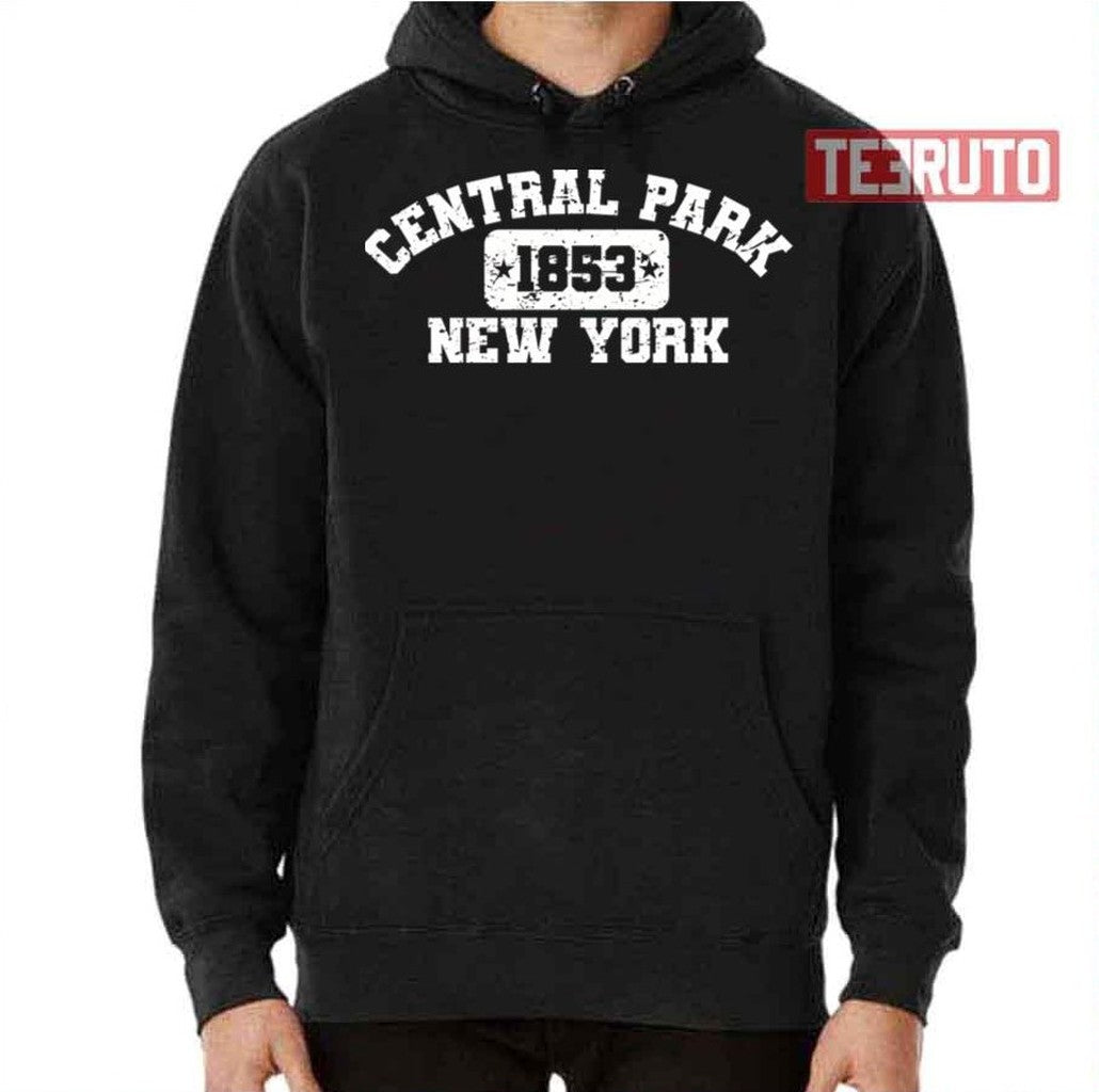Central Park Nyc Athletic Style Distressed Vintage Unisex T-Shirt