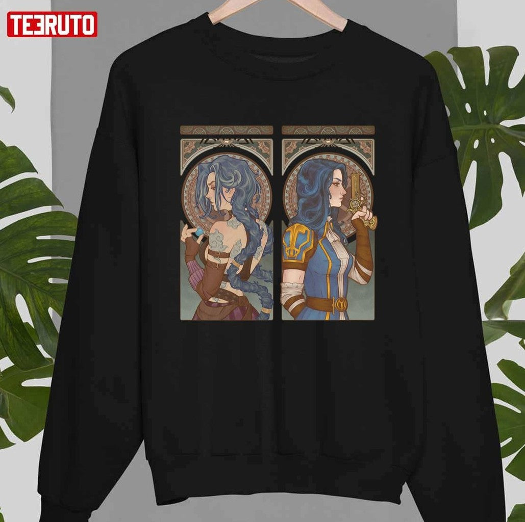 Caitlyn And Jinx League of Legends Unisex T-Shirt